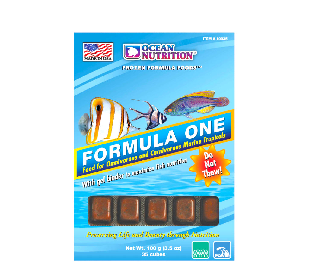 Formula One (3.5oz) - Complete Nutrition for Marine and Reef Fish"